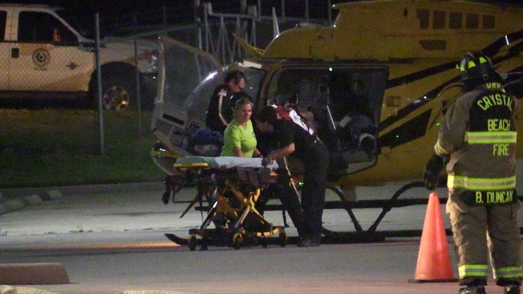 Deputy airlifted, dozens more injured on Crystal Beach this weekend, reports say