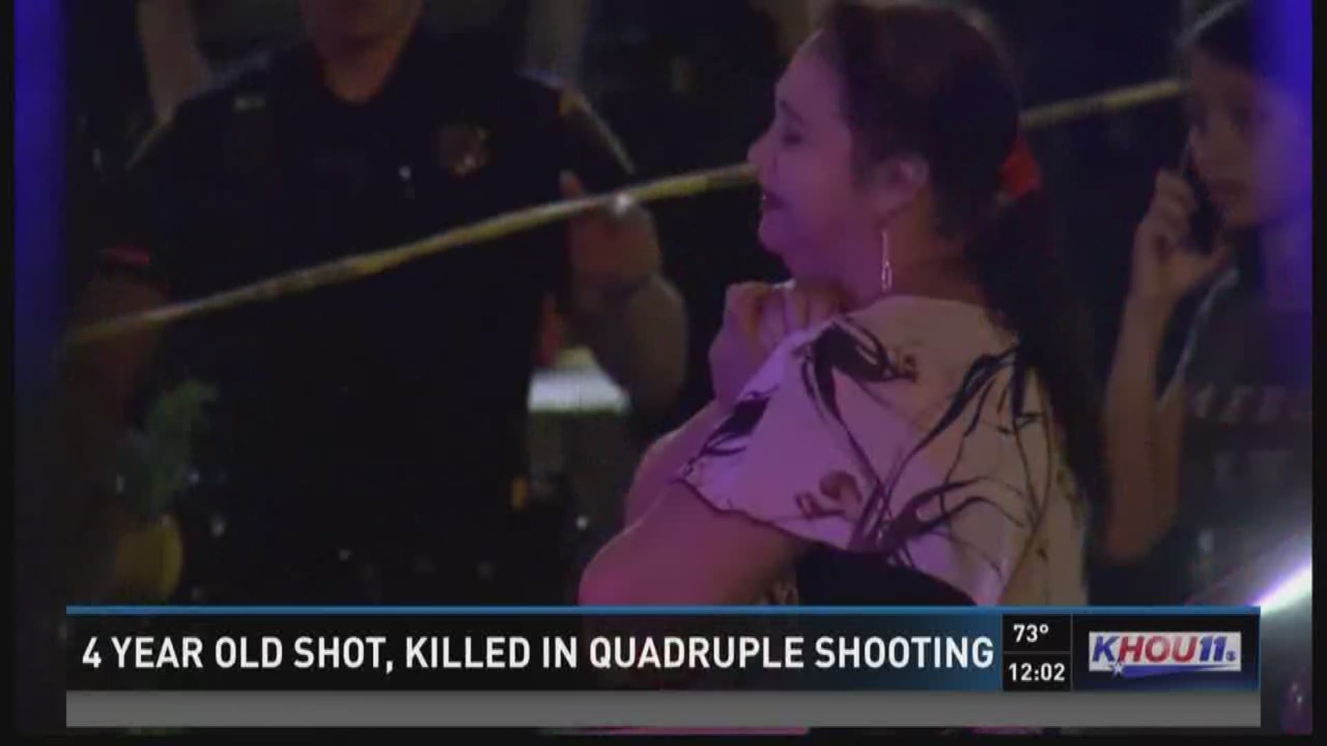 4-year-old girl killed in quadruple shooting in SW Houston | wfaa.com