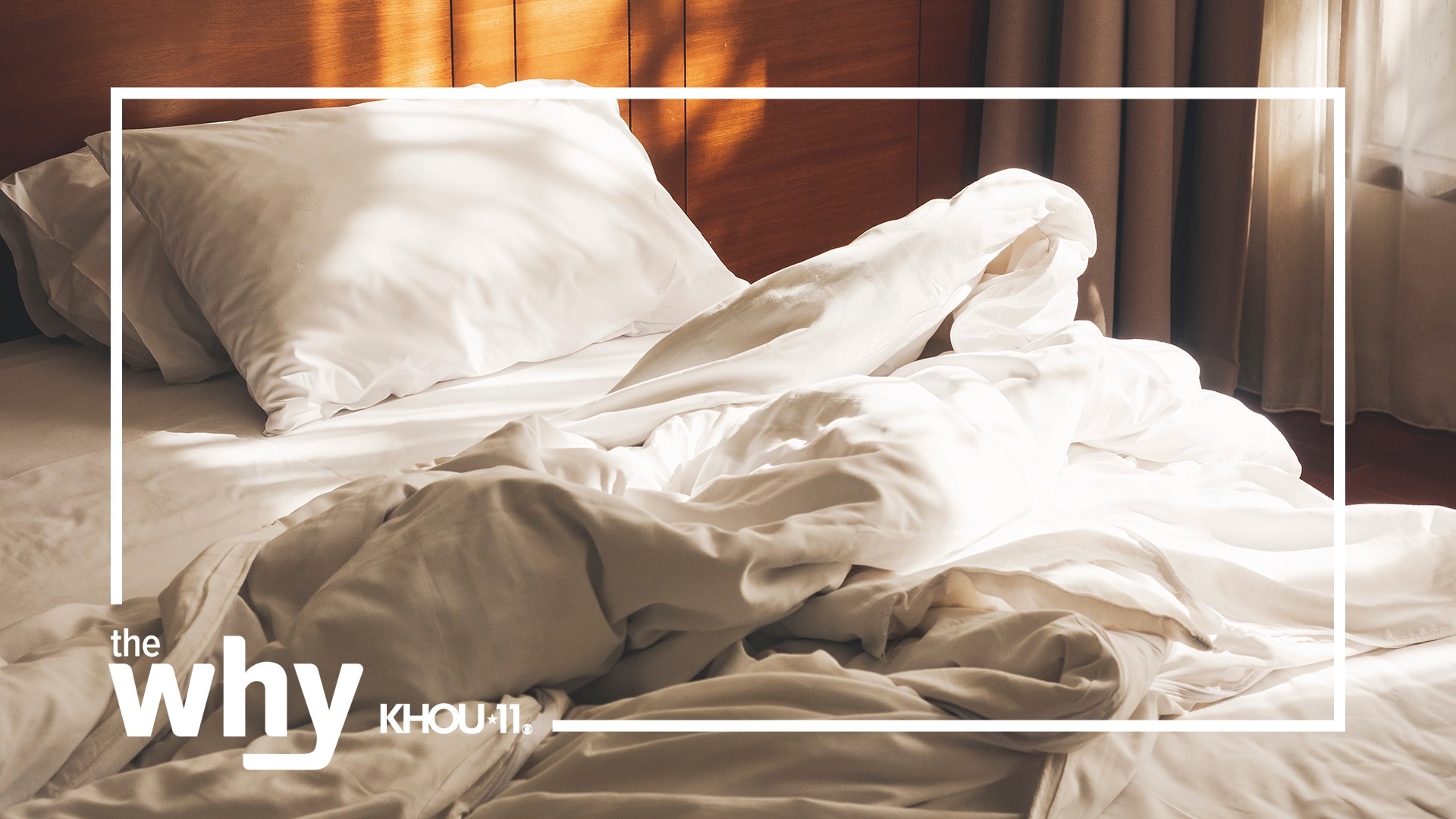 Why you shouldn't make your bed after you wake up