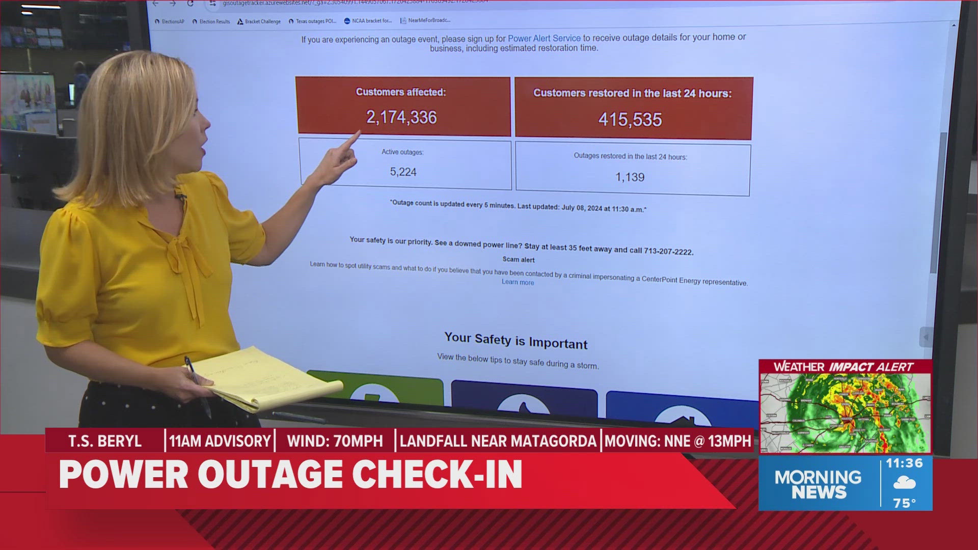 Texas power outages CenterPoint on when power will be back on