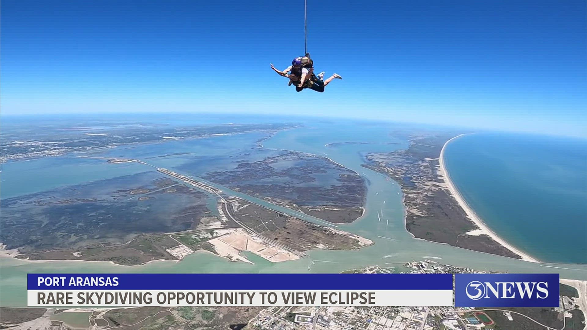 ​While skydiving is a daring and popular event on it's own, the timing of the eclipse made it an opportunity many in the community didn't want to miss.