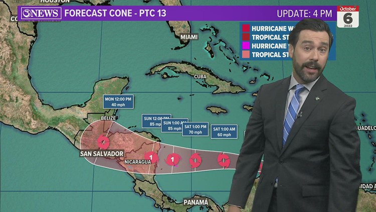 TROPICAL UPDATE: Tropical Depression 13 Develops in the Caribbean Sea