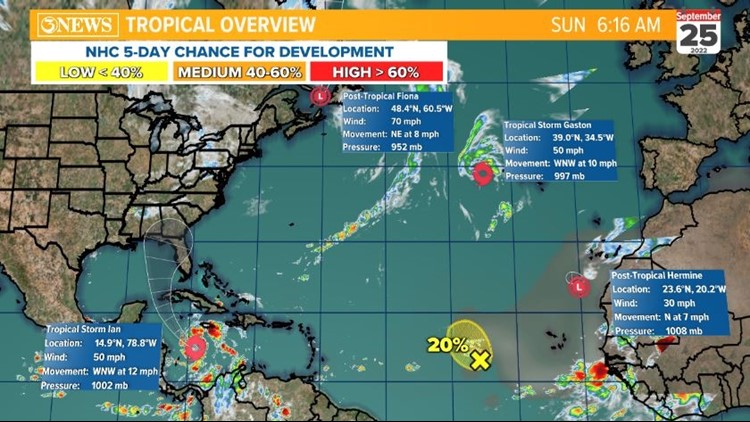 TROPICAL UPDATE: Tropical Storm Ian forecast to become a major hurricane