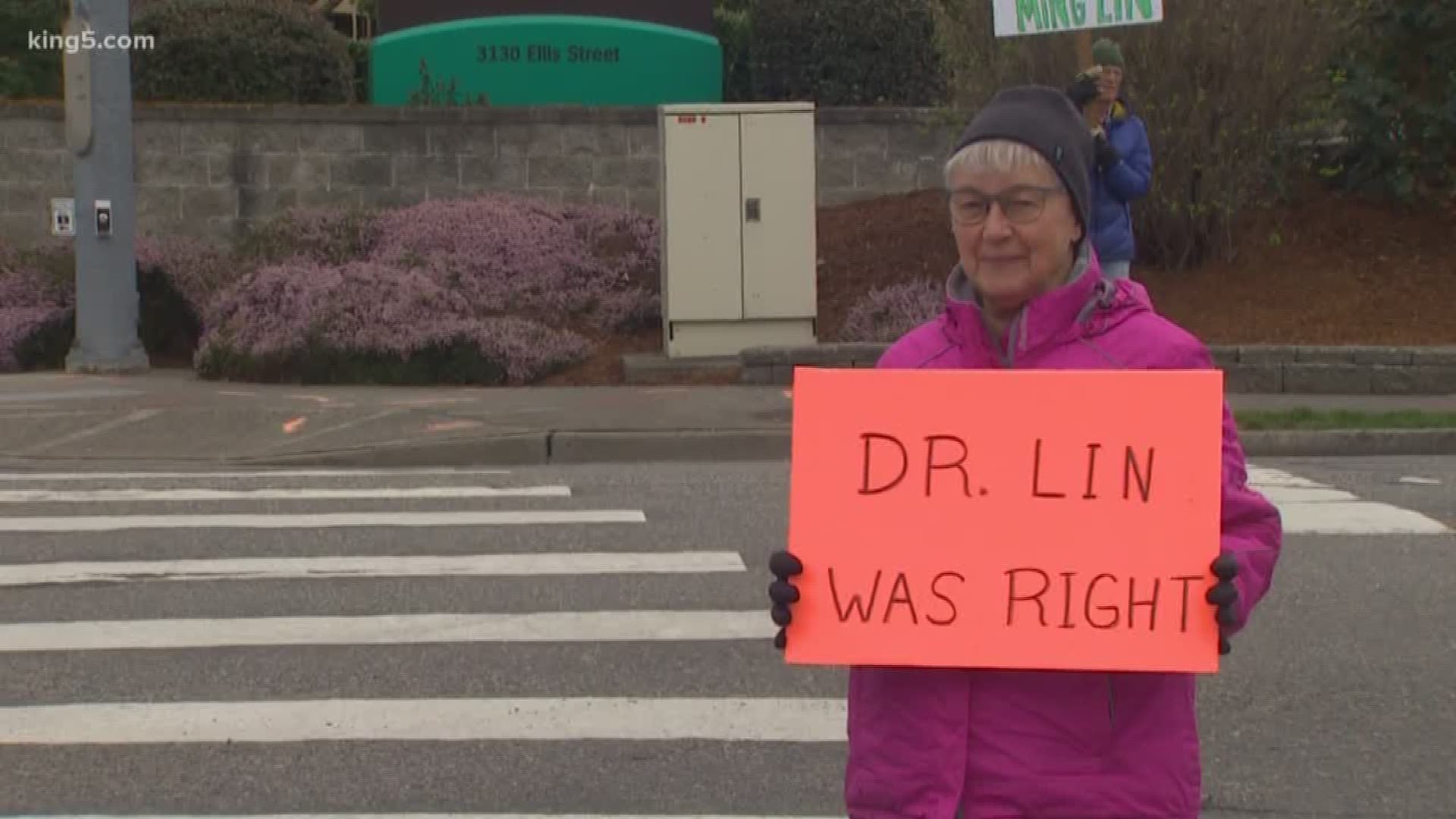 Dr. Ming Lin, an ER doctor in Bellingham, claims he was fired for criticizing what he saw as a sluggish response to coronavirus by the hospital's administration.