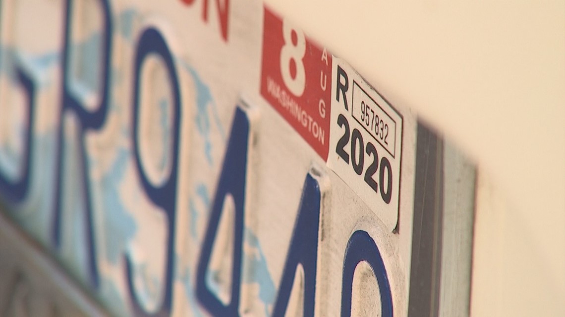 Washington state December cartab renewal notices sent