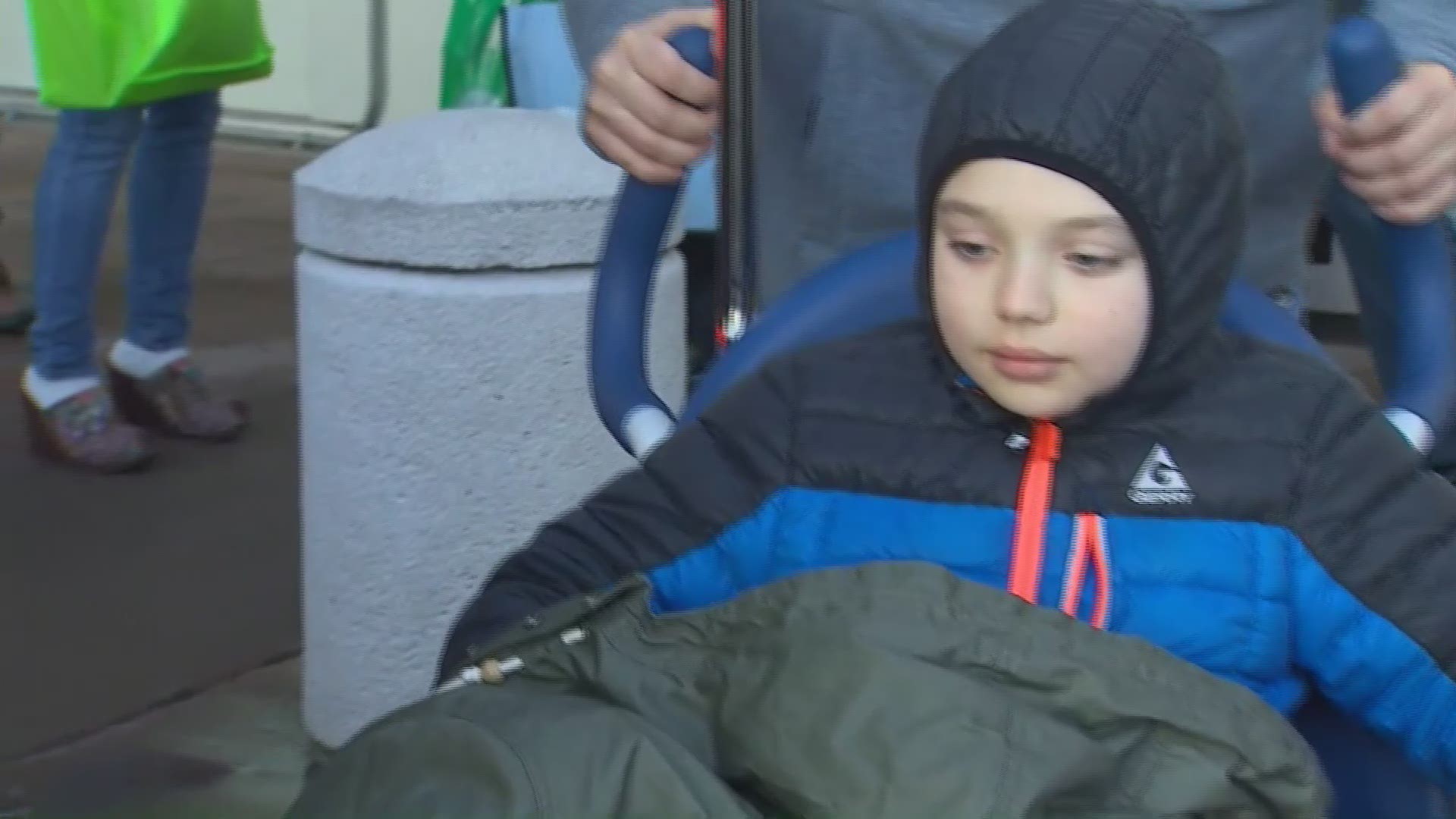 The 9-year-old boy who was injured during a shooting in downtown Seattle on Wednesday was able to go home with his family on Friday.