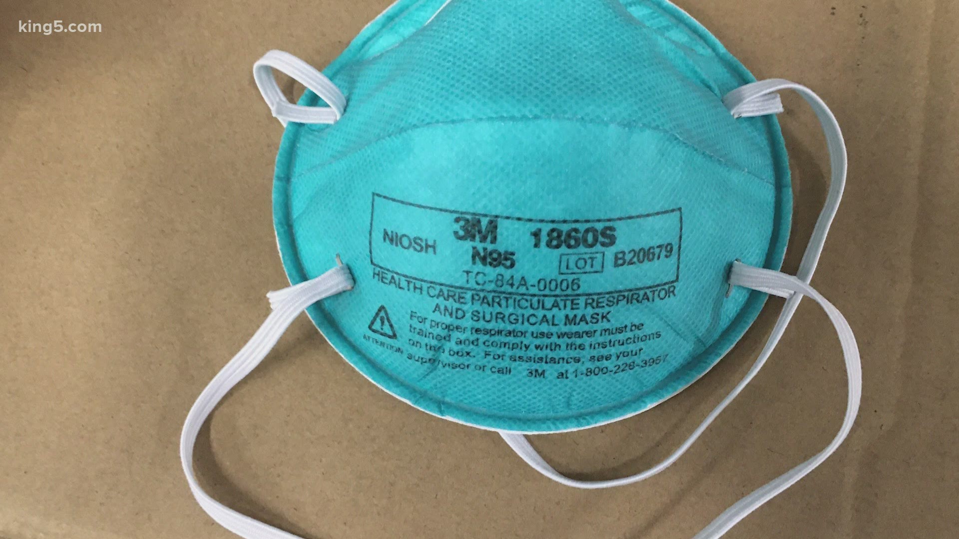 The supply of hundreds of thousands of N95 masks at dozens of Washington hospitals are impacted by counterfeit masks in circulation, according to the WSHA.