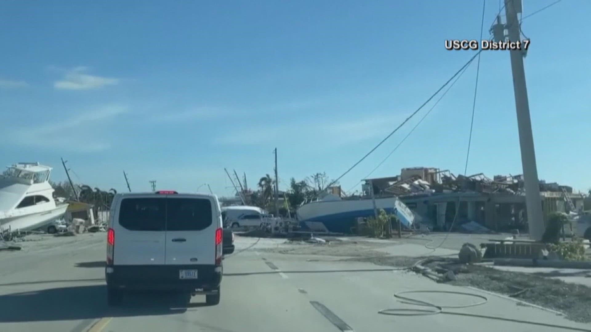 Cajun Navy founder describes destruction seen in Florida