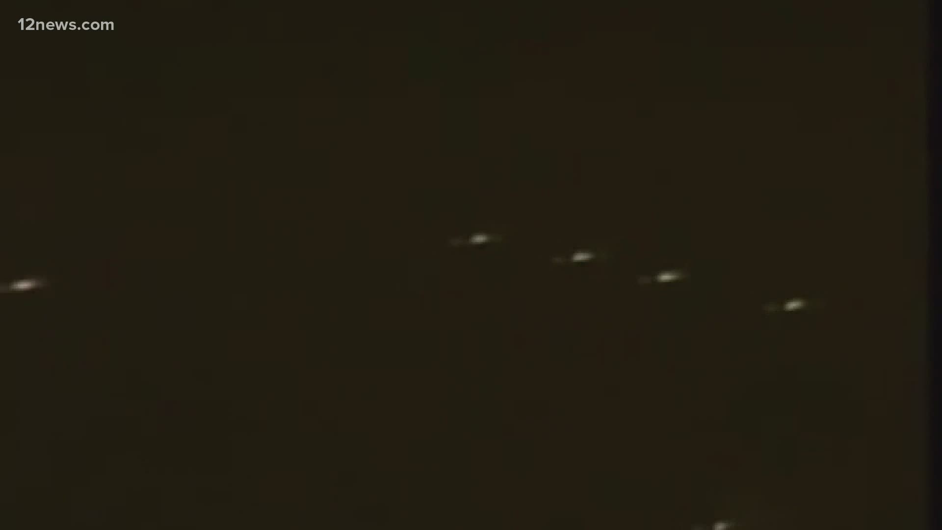 A stunning sight across the Arizona sky delighted, and maybe frightened hundreds if not thousands of people on March 13, 1997.