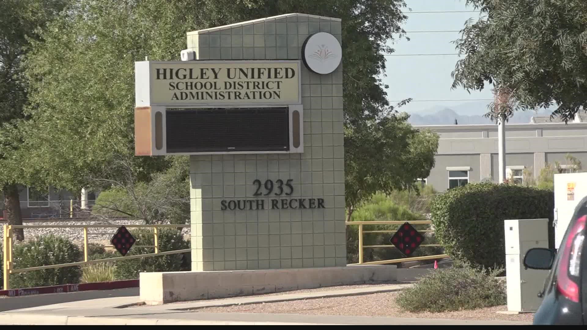 Gilbert police arrested a former Higley High teacher on several charges related to an inappropriate relationship with a 14-year-old student at the school.