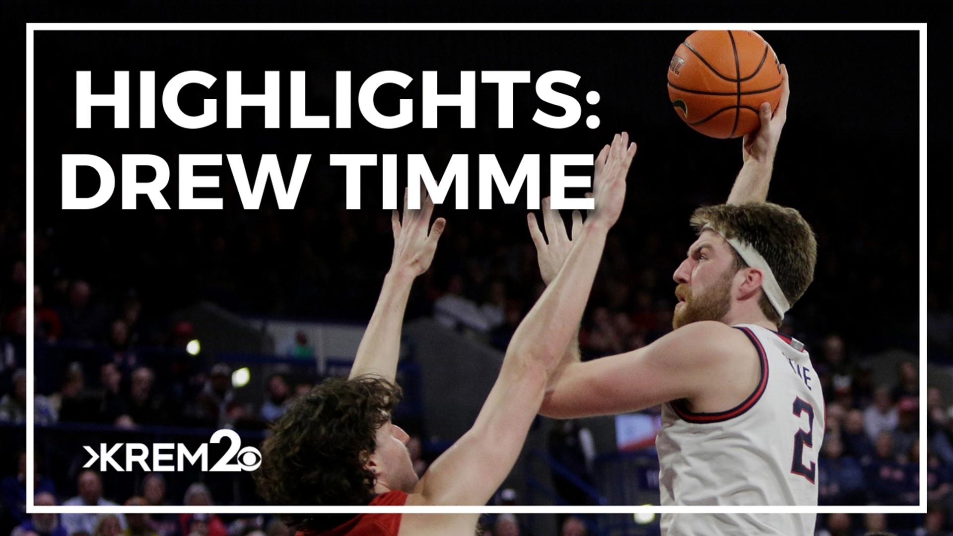 With Gonzaga Bulldog Drew Timme playing in the Kennel one last time, KREM 2 looked back on some of his best highlights.