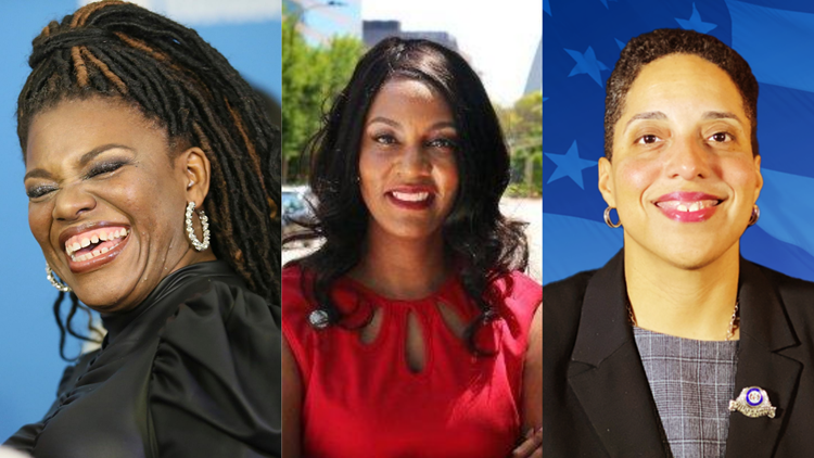 Cori Bush, Kim Gardner, Tishaura Jones press conference | wfaa.com