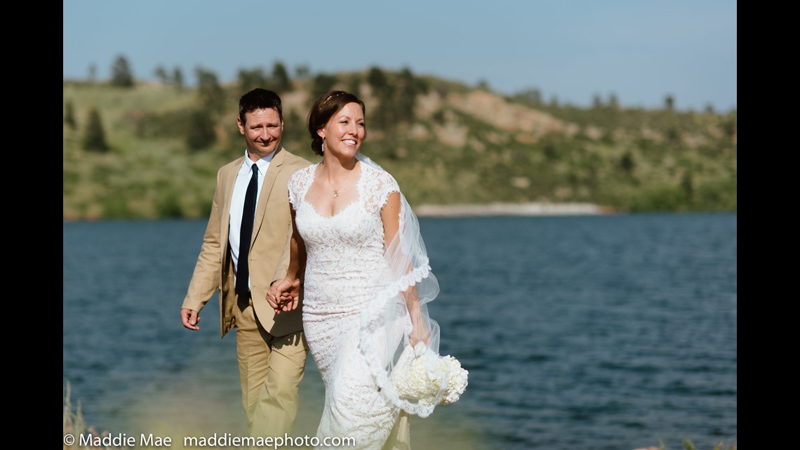 Wedding photographer captures aftermath of Fort Collins groom bit by