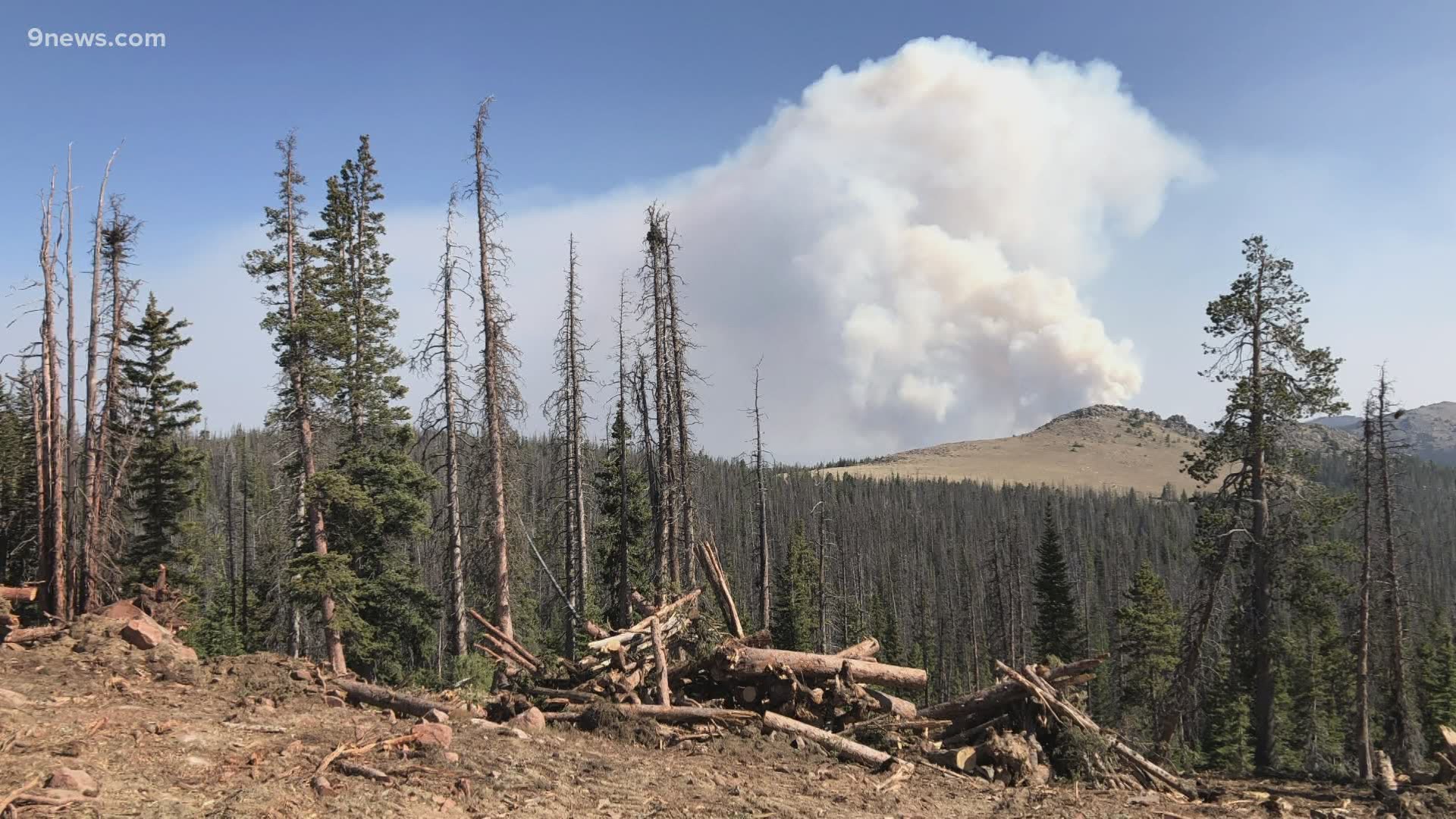 Cameron Peak Fire containment is at 42%; Some evacuations ...