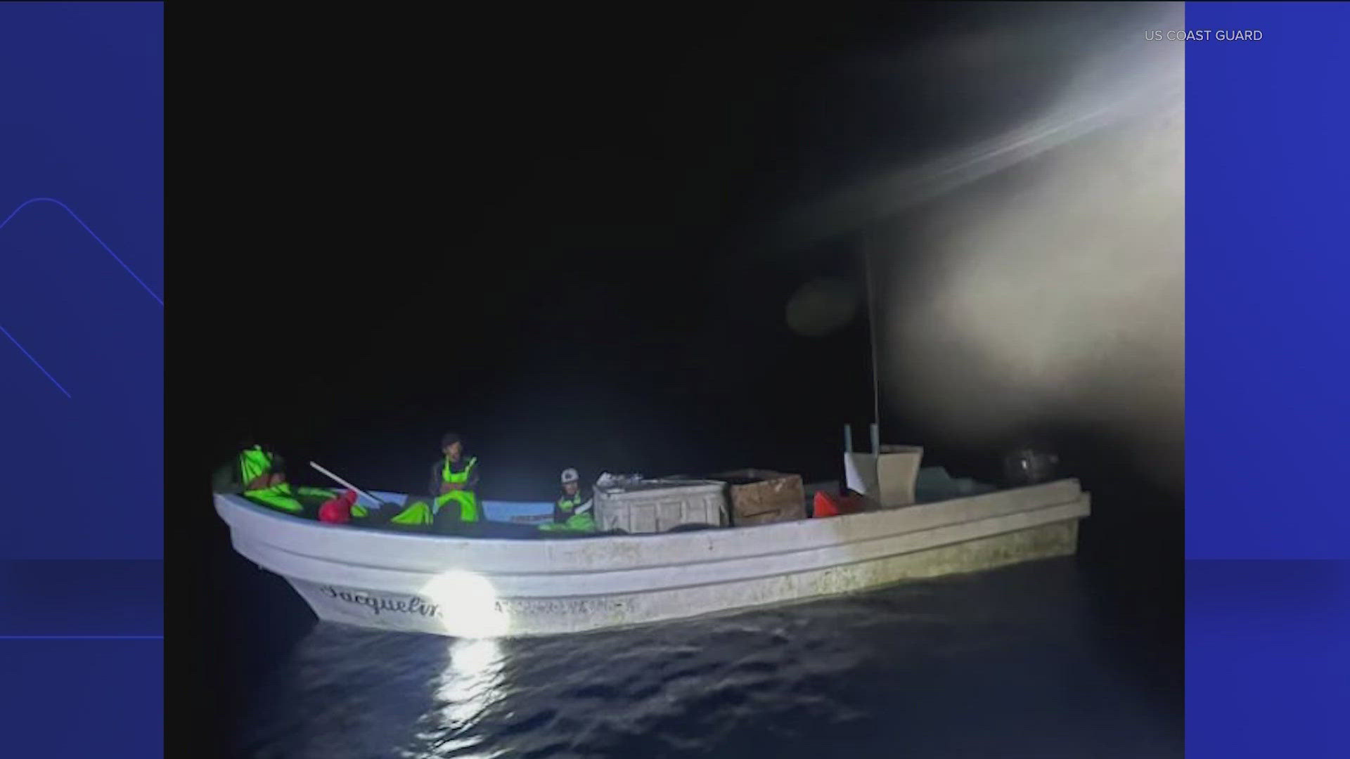 The Coast Guard arrested 23 Mexican fishermen, claiming that they were involved in illegal fishing activities in federal waters.