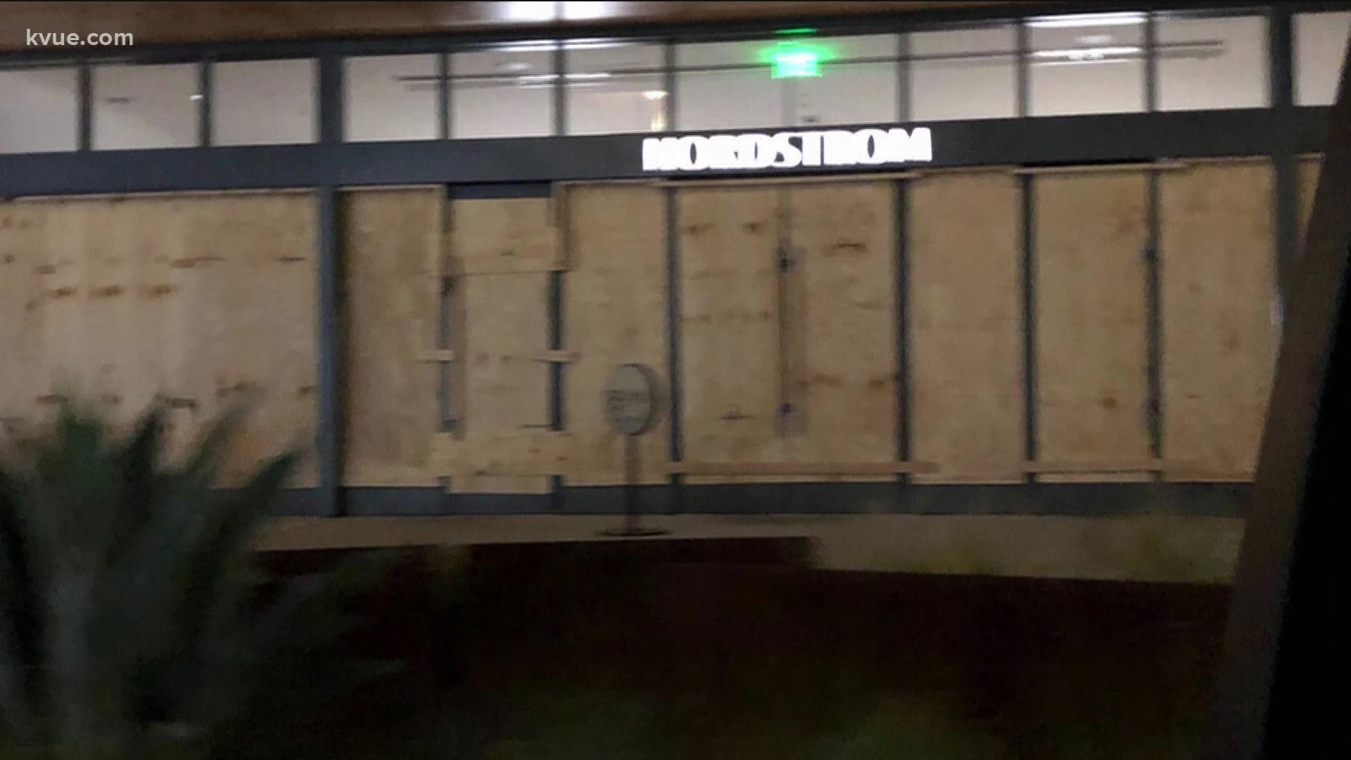 The Nordstrom at the Domain is boarding up to prevent people from stealing after many Austin businesses were broken into amid the protests.