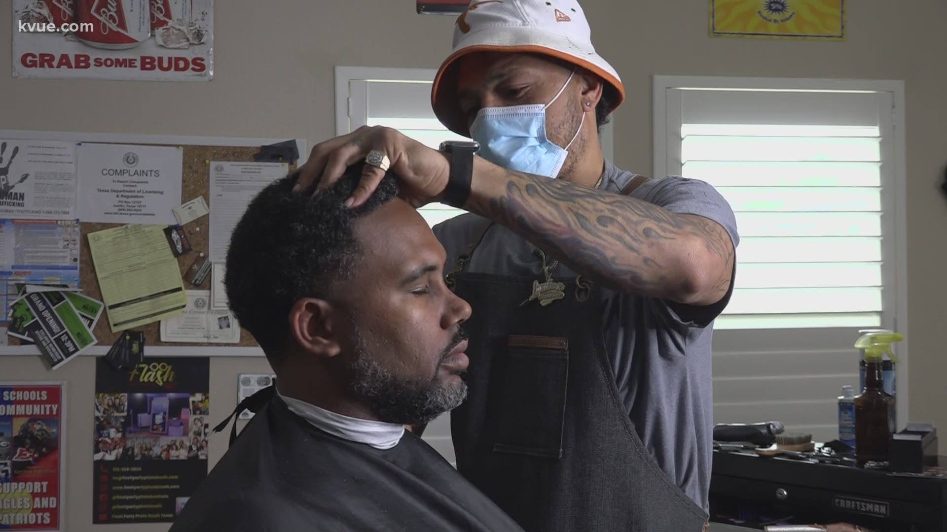 A Georgetown barber is celebrating 10 years of business after being homeless and incarcerated. He's giving not just haircuts, but also opportunities.