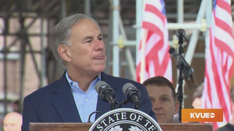 Gov. Greg Abbott joins Texas Rally of Life at the State Capitol