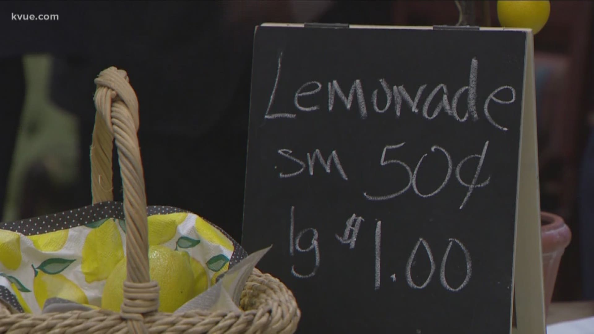 The bill does away with the permits previously needed to operate a lemonade stand.