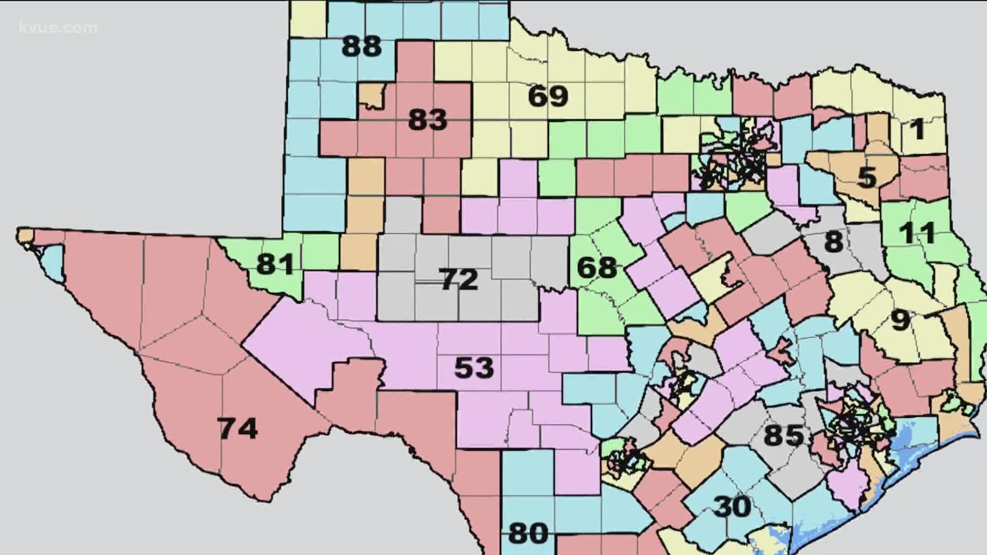 The U.S. Census reported that 95% of Texas' population growth came from minorities. However, many feel the Latino vote is being diluted.