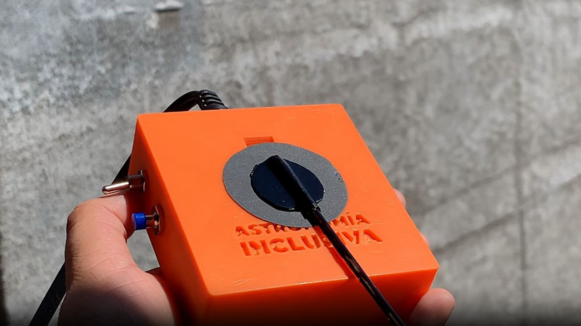 2024 total solar eclipse: Accessibility device created at UT - Vimarsana News