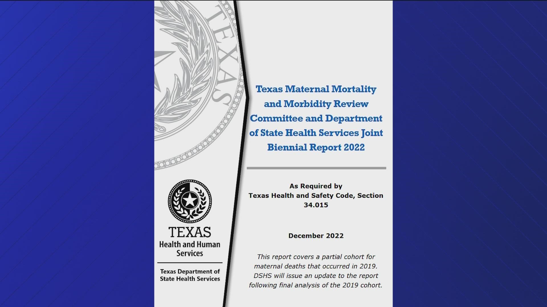 The Maternal Mortality and Morbidity Review Committee report, delayed by more than three months, estimates that up to 90% of the deaths may have been preventable.