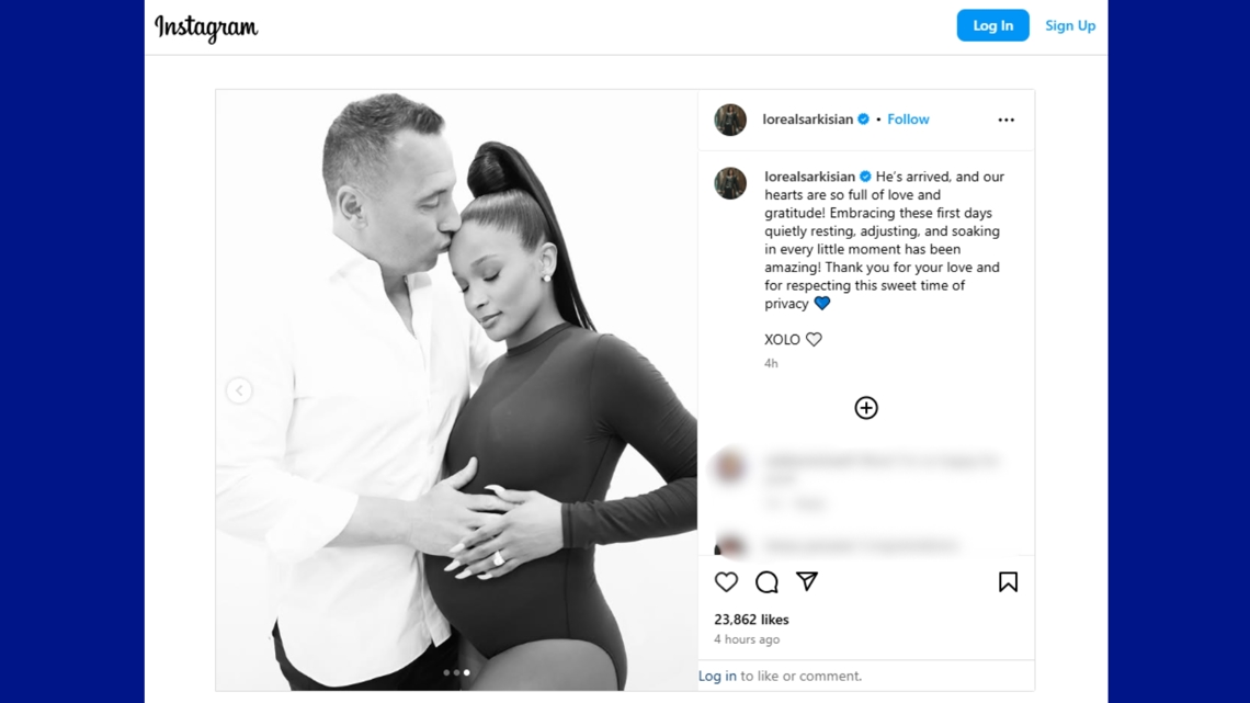 Steve Sarkisian, wife Loreal announce birth of their son | wfaa.com