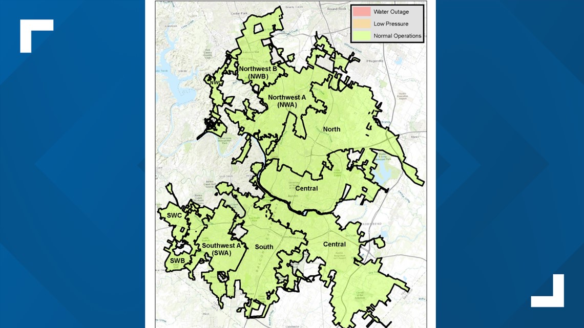 Austin boil water notice lifted in all areas