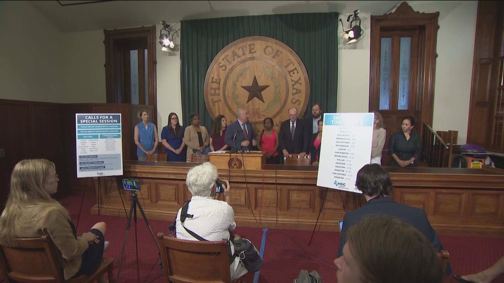 Thursday's call for a special session of the Texas Legislature to address gun reform is just the latest call for the legislature to be convened.