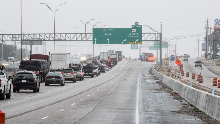 How does TxDOT treat roads ahead of winter weather?