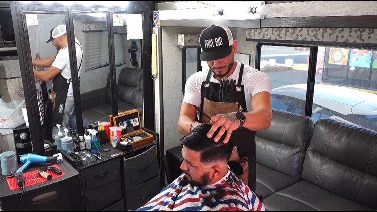Meet the Texas barber who offers haircuts in exchange for a prayer