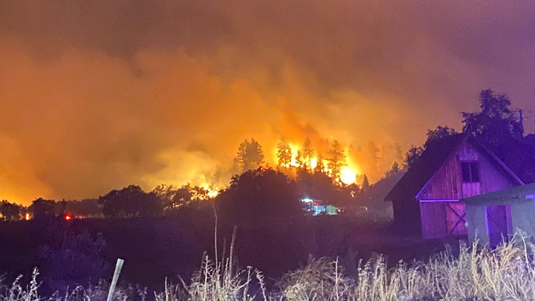 Evacuations underway in Napa, Sonoma counties due to 2,500 acre Glass Fire