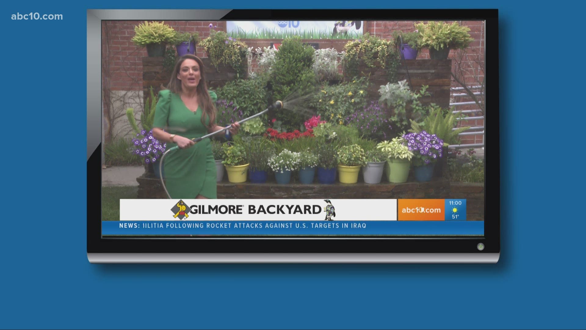 Brittany Begley got some tips on watering the Gilmore Backyard from ABC10's garden guru Cheyenne Azevedo.