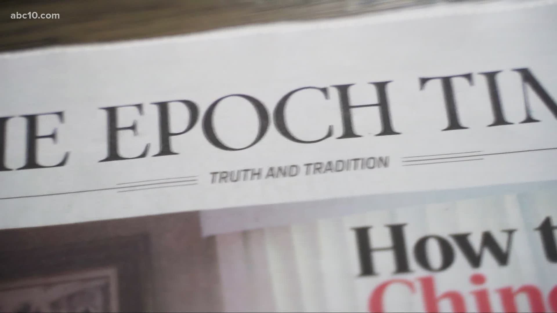 The Epoch Times newspaper has made its way into mailboxes of many North American homes, but many of the claims it makes are false.