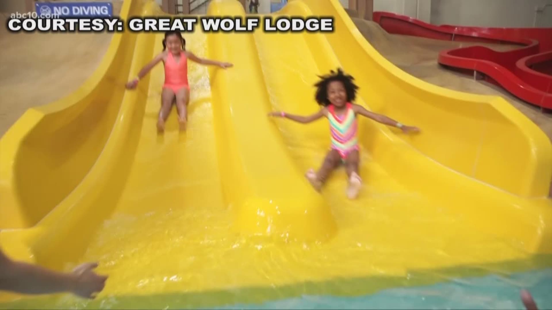 great wolf lodge manteca slides