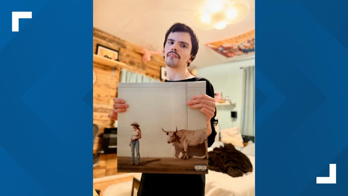 An East Texas man with autism finds comfort in Kacey Musgraves' new album, "Middle of Nowhere," highlighting the power of music in overcoming challenges.