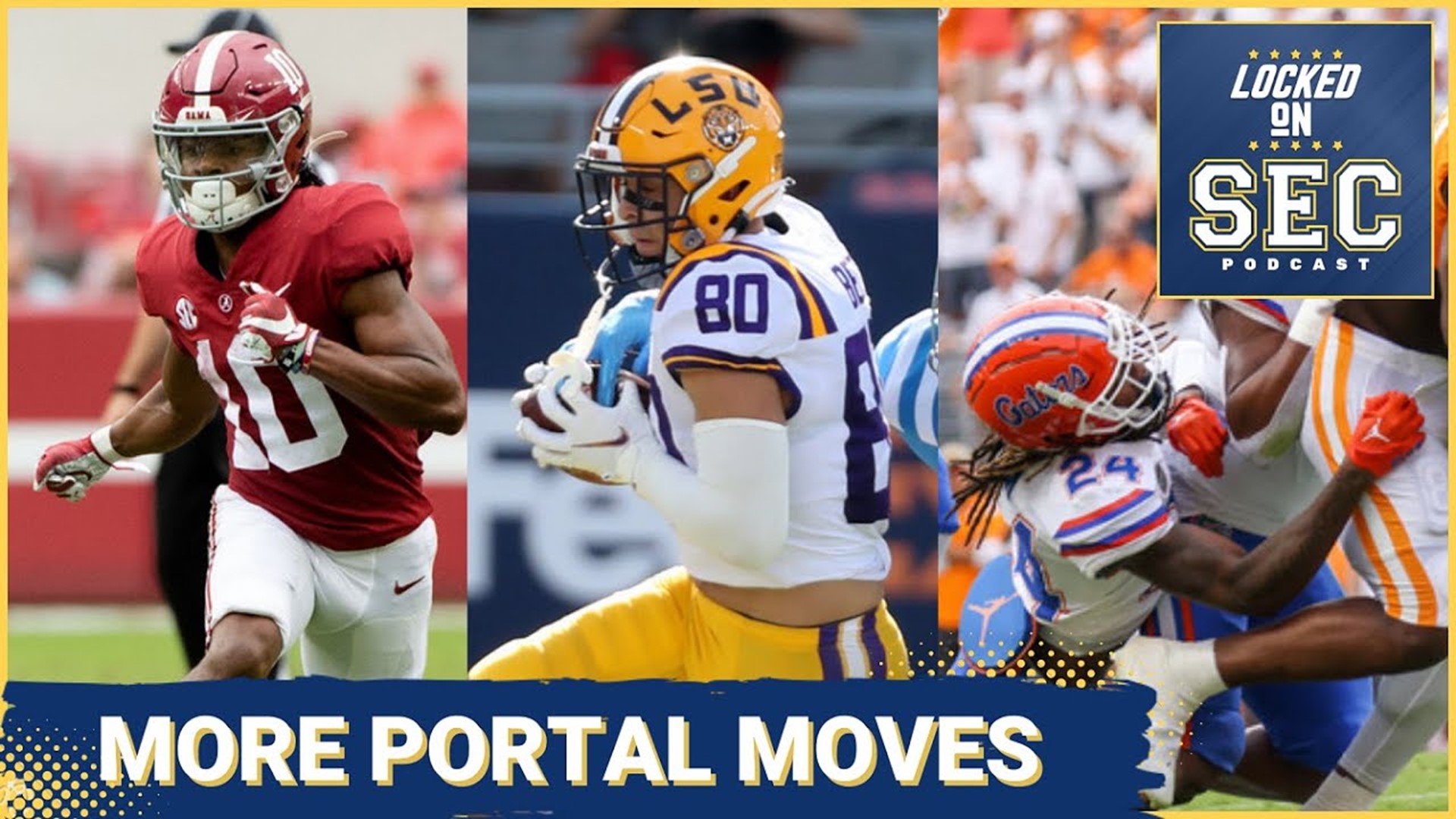 More Transfer Portal Moves, Gators Embarrassed in Vegas Bowl, Bama Stars Playing in Sugar Bowl?