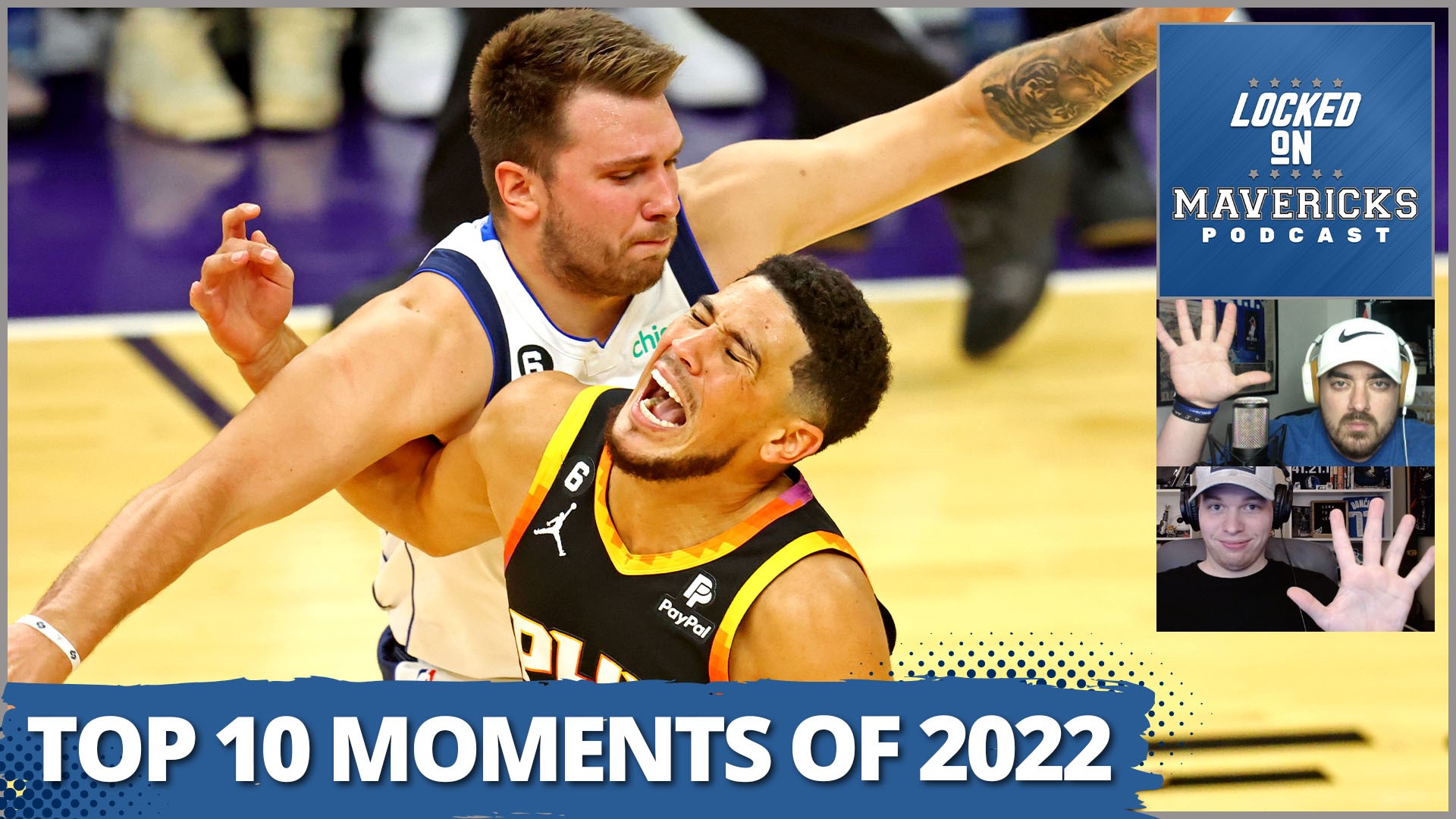 Nick Angstadt & Isaac Harris rank their Top 10 Best Moments of the 2022 Calendar Year for the Mavericks.