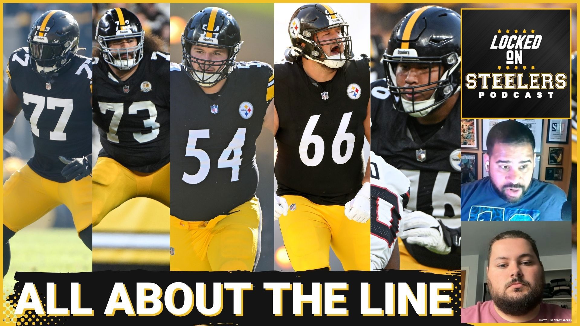 The Pittsburgh Steelers' offensive line is the biggest factor to the 2025 season, more-so than new additions like Aaron Rodgers, D.K. Metcalf or Jalen Ramsey.