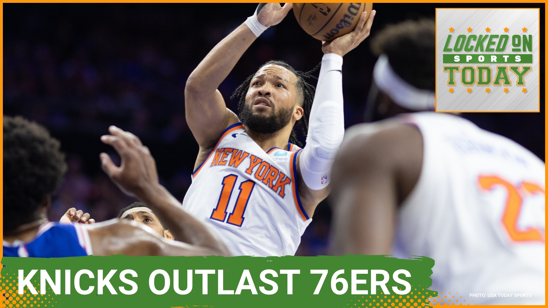 The New York Knicks outlast the Philadelphia 76ers in the NBA Playoffs. The Denver Nuggets tortured LeBron James and the Los Angeles Lakers.