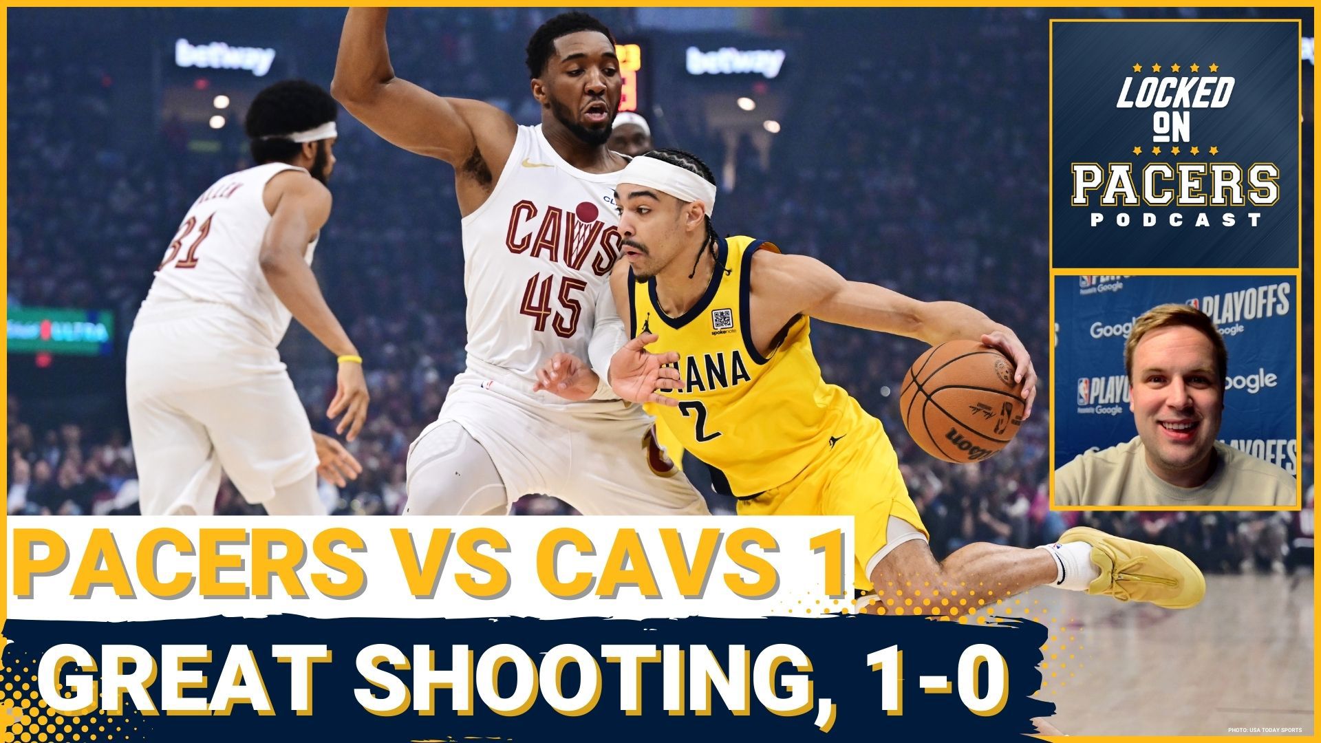 The Indiana Pacers beat the Cleveland Cavaliers in Game 1 of their second-round series on Sunday. How did they do it? Why did the Pacers shoot so well?