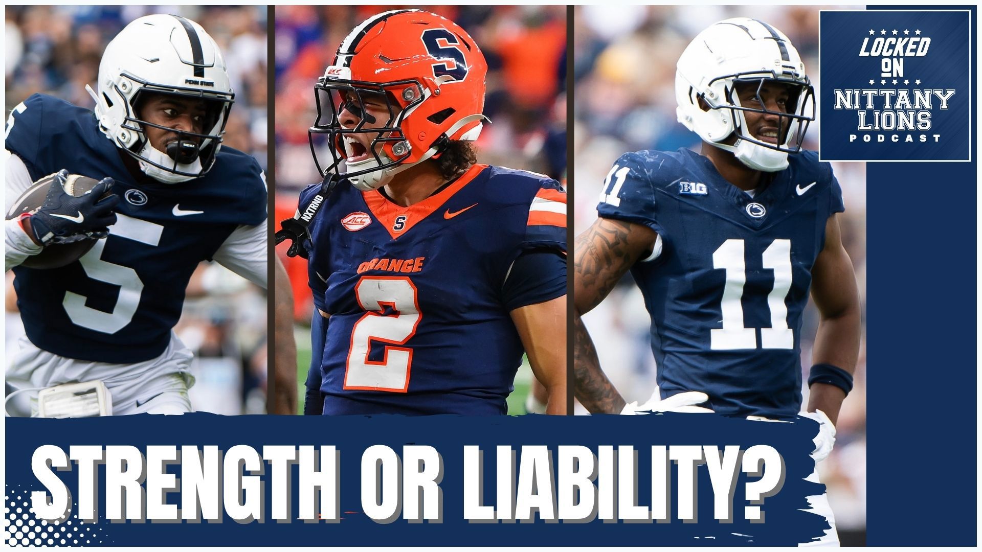 Penn State’s offense has the potential to reach new heights this season — but only if the passing attack holds up. Host Zach Seyko dives into the two issues.