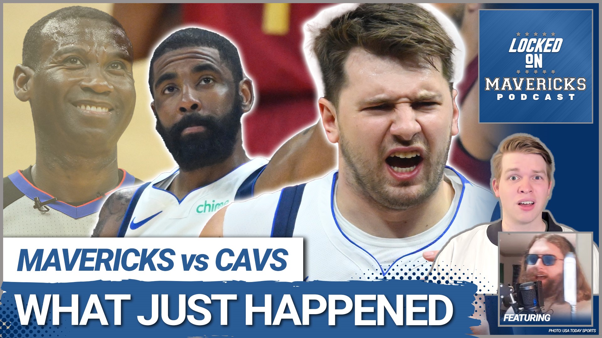 Nick Angstadt @LockedOnNBA & Slightly Baised @SlightlyBiased breakdown and explain what happened in the Dallas Mavericks vs Cleveland Cavaliers game...