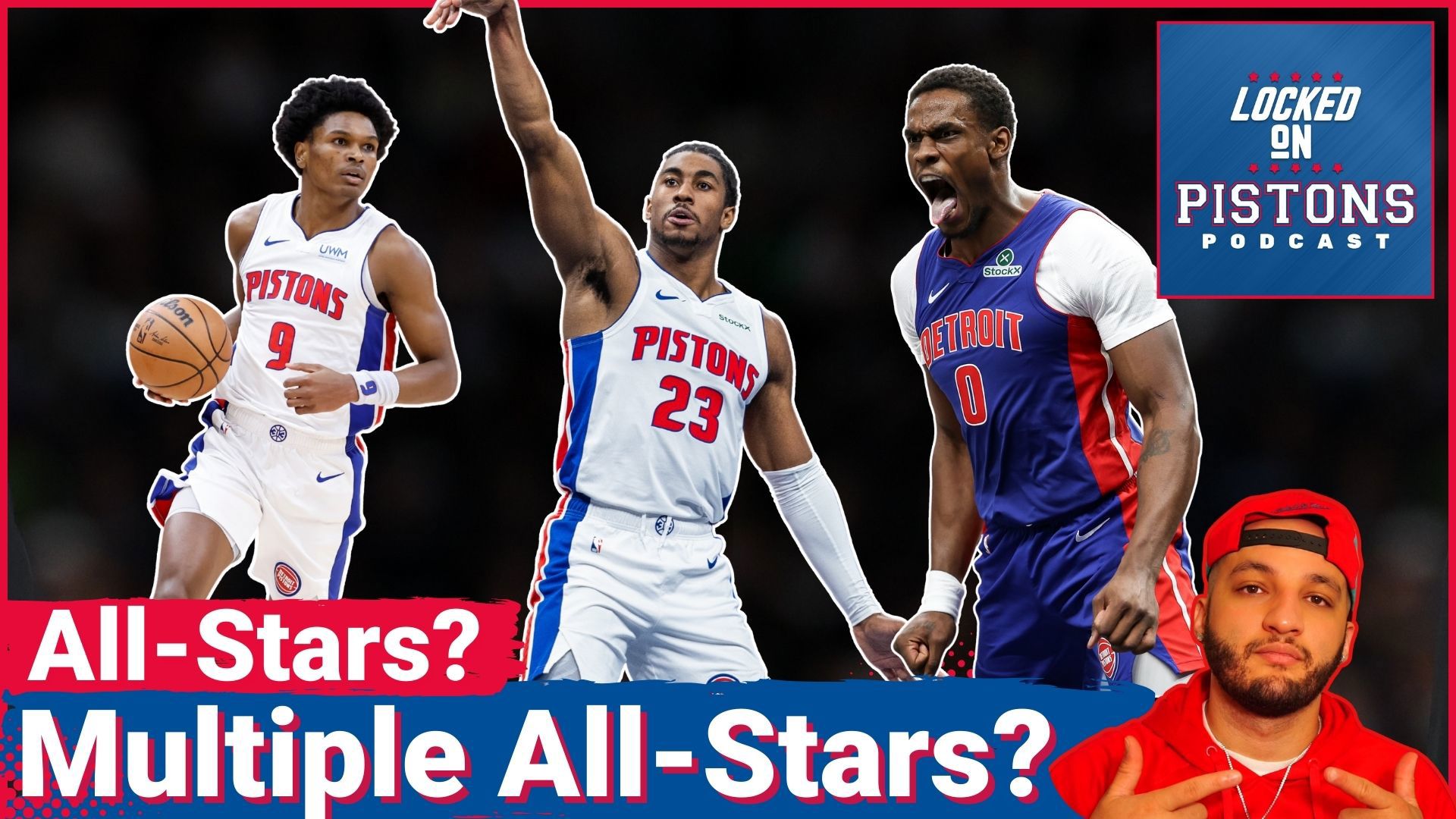Host Ku Khahil breaks down the Pistons' chances of having multiple All-Stars, analyzing Cunningham's trajectory and evaluating the development of Jaden Ivey.