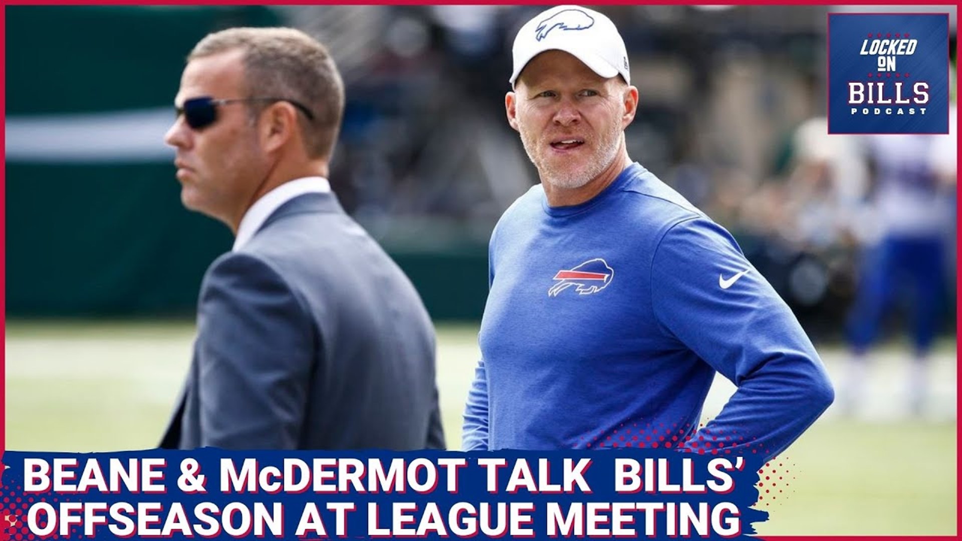 Brandon Beane & Sean McDermott discuss Buffalo Bills offseason so far at NFL League Meeting