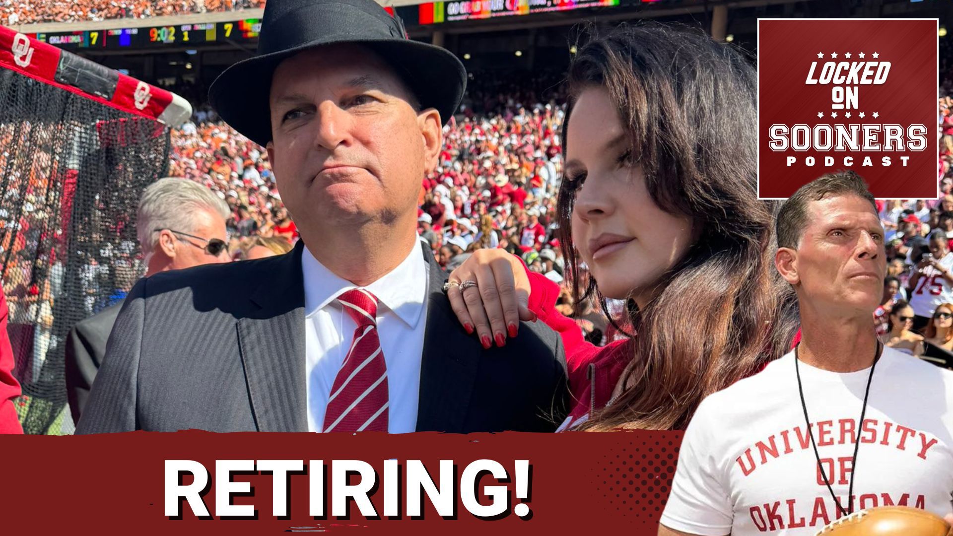 SOONERS SHAKE-UP: 
Breaking news hits Norman as Oklahoma Sooners Athletic Director Joe Castiglione announces his retirement