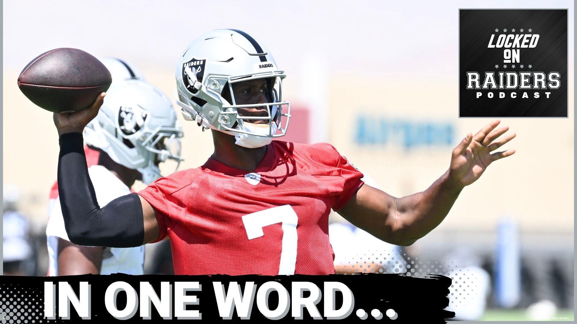 We will focus on the QB position for not only the Raiders but also the rest of the AFC West. We will also give you one word that describes the Raiders and their QB.