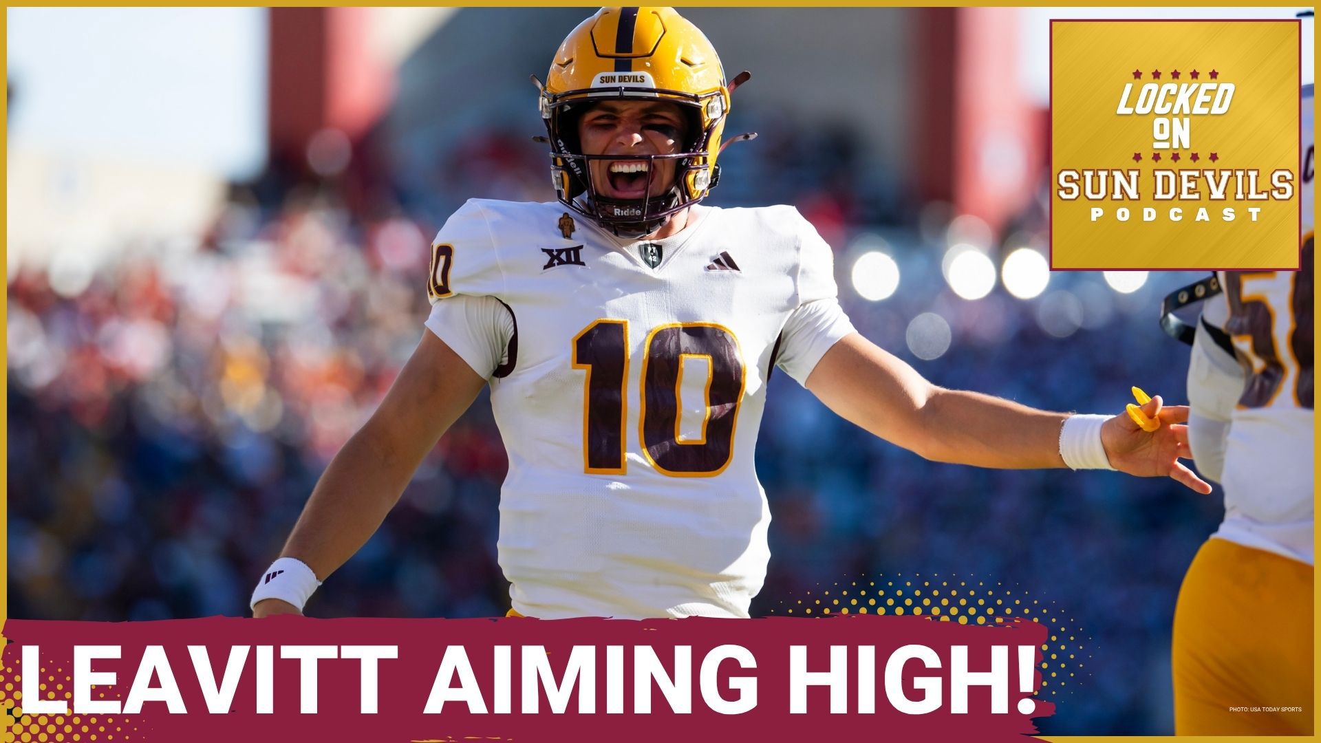 Sam Leavitt is all about improving, but he wants a Heisman Trophy and a National Championship. Can ASU reach new heights in the upcoming season?