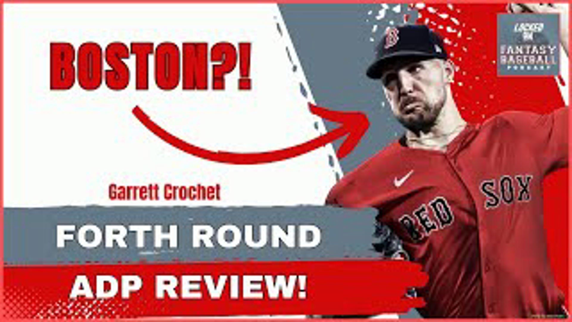 GARRETT CROCHET TO THE RED SOX ! Early 2025 Fantasy Baseball Round 4