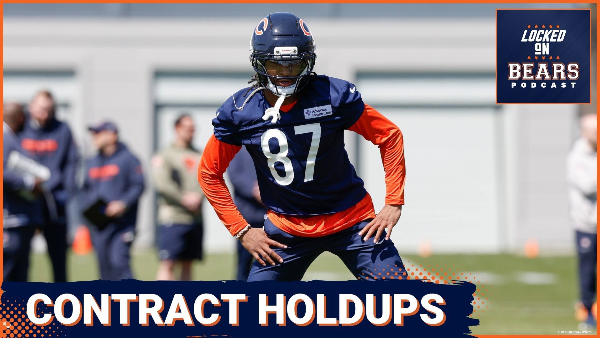 All three Chicago Bears second-round picks are unsigned, a month before training camp starts. It sounds troublesome, but it will work itself out.